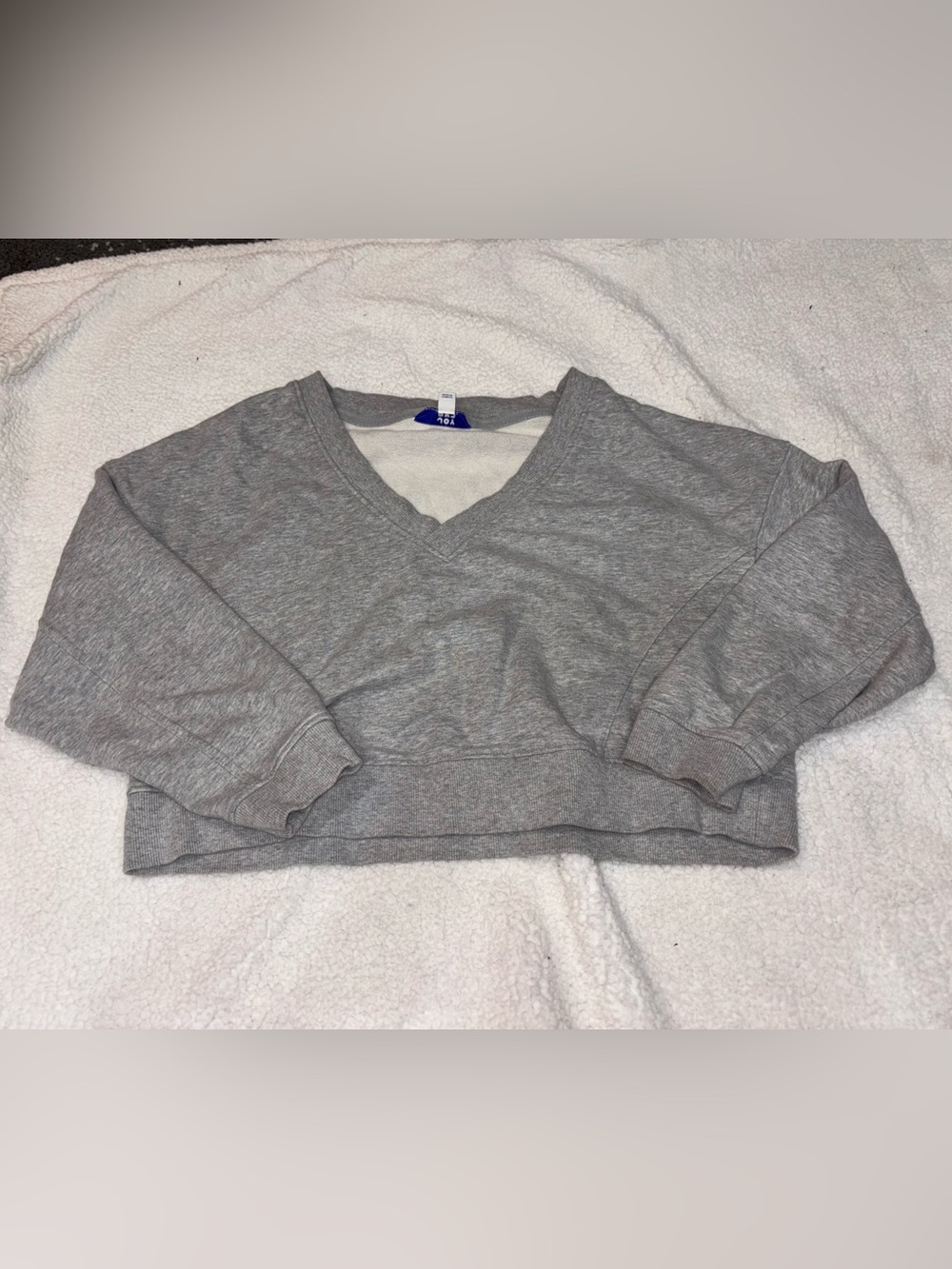 JoyLab Heather Gray Pullover Sweatshirt